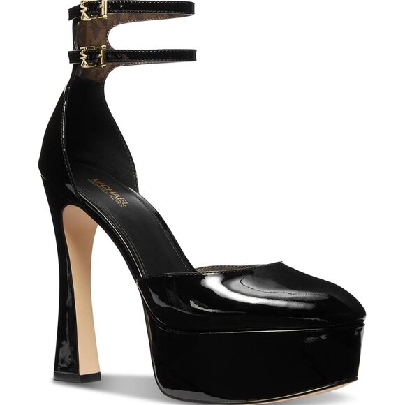 MICHAEL Michael Kors  Martina Ankle-Strap Platform Pumps - Picture 1 of 3